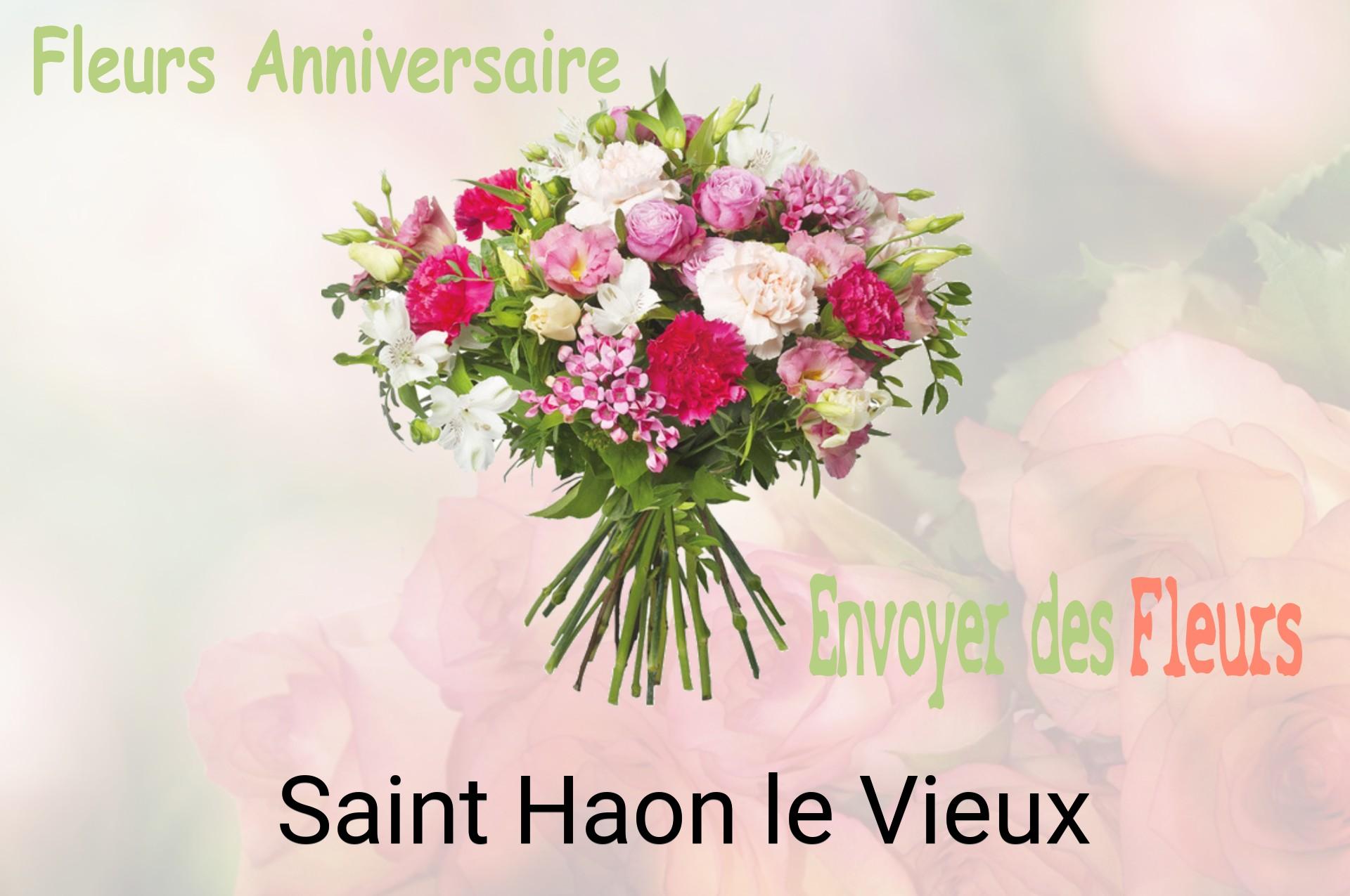 Bouquet de fleurs d’anniversaire livré à Saint-Haon-le-Vieux